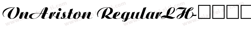 VnAriston RegularLH字体转换